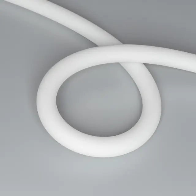 Гибкий неон SPI-MOONLIGHT-TOP-F180-D25mm 12V RGB-PX2 360deg (20 W/m, IP65, 3535, 3m, wire x1), ракурс 3
