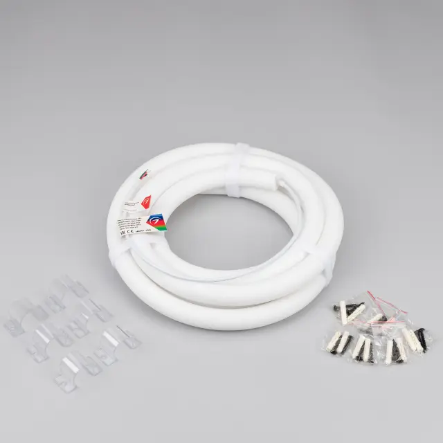 Гибкий неон SPI-MOONLIGHT-TOP-F180-D25mm 12V RGB-PX2 360deg (20 W/m, IP65, 3535, 3m, wire x1), ракурс 4
