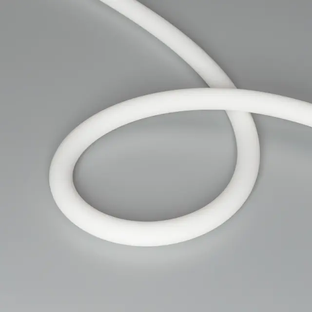 Гибкий неон MOONLIGHT-TOP-M768-D18mm 24V White-MIX 360deg (14.4 W/m, IP65, 2216, 5m, wire x1), ракурс 4