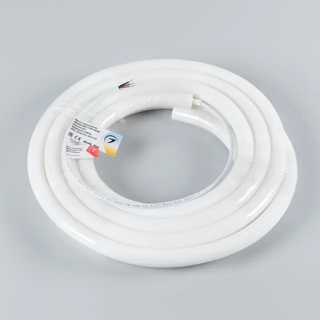 Гибкий неон MOONLIGHT-TOP-M768-D18mm 24V White-MIX 360deg (14.4 W/m, IP65, 2216, 5m, wire x1), ракурс 5
