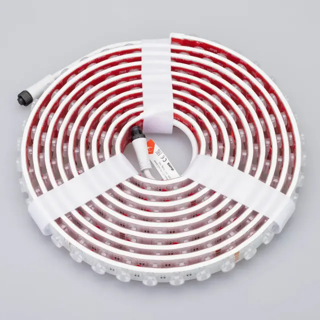 Светодиодная лента герметичная FLT-PS-S42-23mm 24V RGB (21 W/m, IP67, 30deg, 5m), ракурс 2