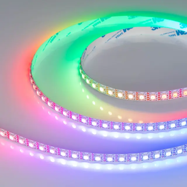 Светодиодная лента SPI-B96-10mm 12V RGB-PX1-BPT (13 W/m, IP20, 5060, 5m)