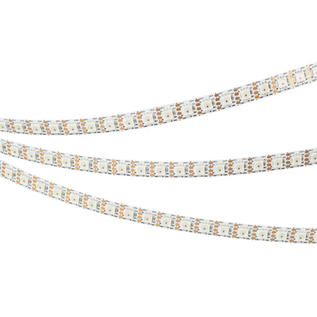 Светодиодная лента SPI-B96-10mm 12V RGB-PX1-BPT (13 W/m, IP20, 5060, 5m), ракурс 3