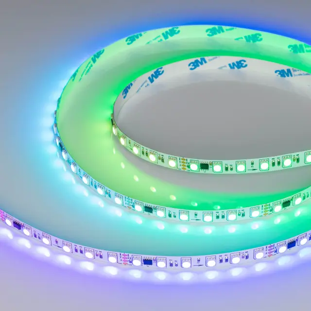 Светодиодная лента DMX-B72-10mm 24V RGB-PX6 (16 W/m, IP20, 5060, 5m)