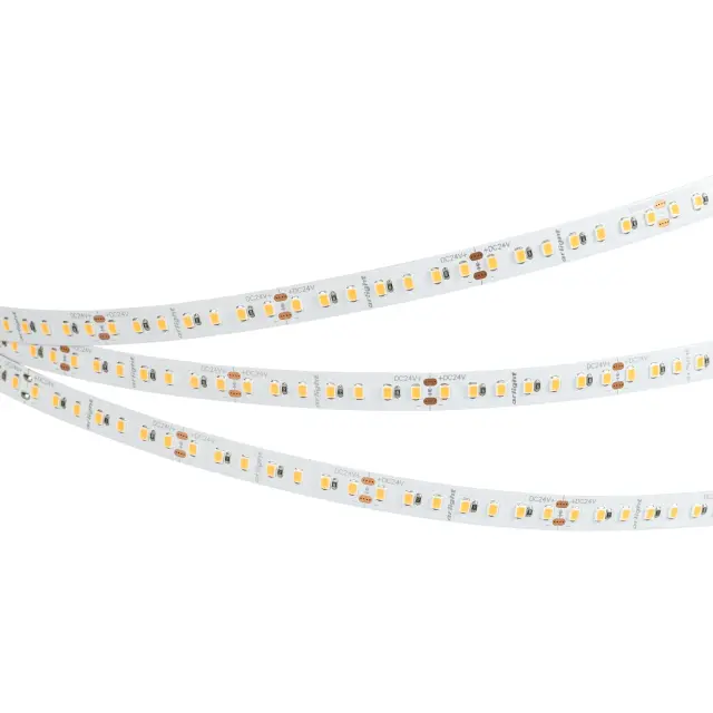 Светодиодная лента RT-A140-10mm 24V Day5000 SUN (20 W/m, IP20, 2835, 5m), ракурс 2