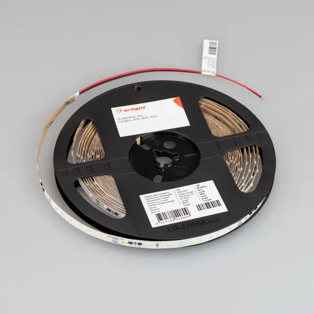 Светодиодная лента IC-A60-8mm 24V White6000 (4.8 W/m, IP20, 2835, 10m), ракурс 2