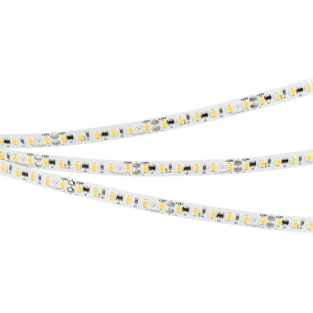 Светодиодная лента IC-A120-8mm 24V Day4000 (9.6 W/m, IP20, 2835, 10m), ракурс 2