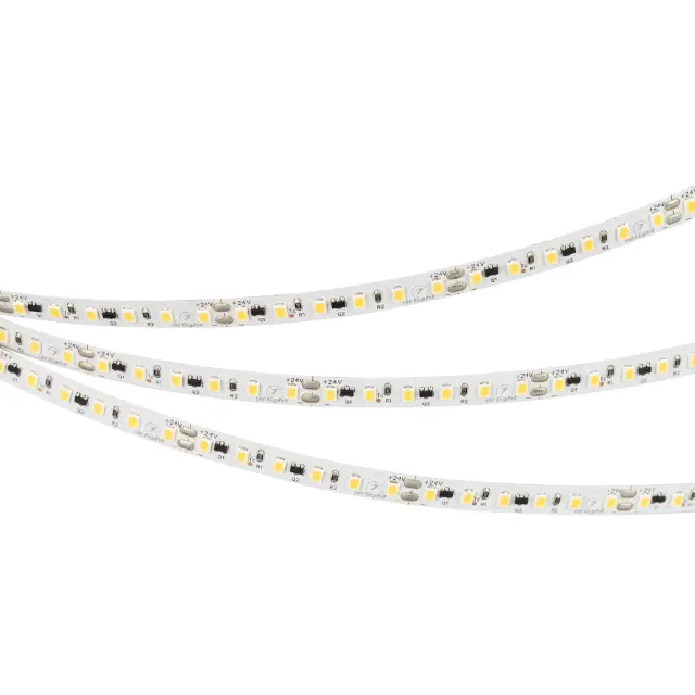 Светодиодная лента IC-A120-8mm 24V Warm2700 (9.6 W/m, IP20, 2835, 10m), ракурс 2