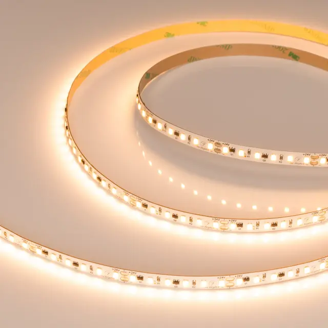 Светодиодная лента IC-A120-8mm 24V Warm2400 (9.6 W/m, IP20, 2835, 10m)
