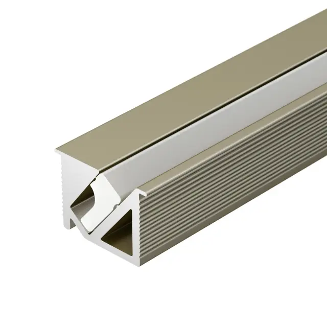 Профиль SL-BEVEL-H10-F14-2000 ANOD OLIVE GREY