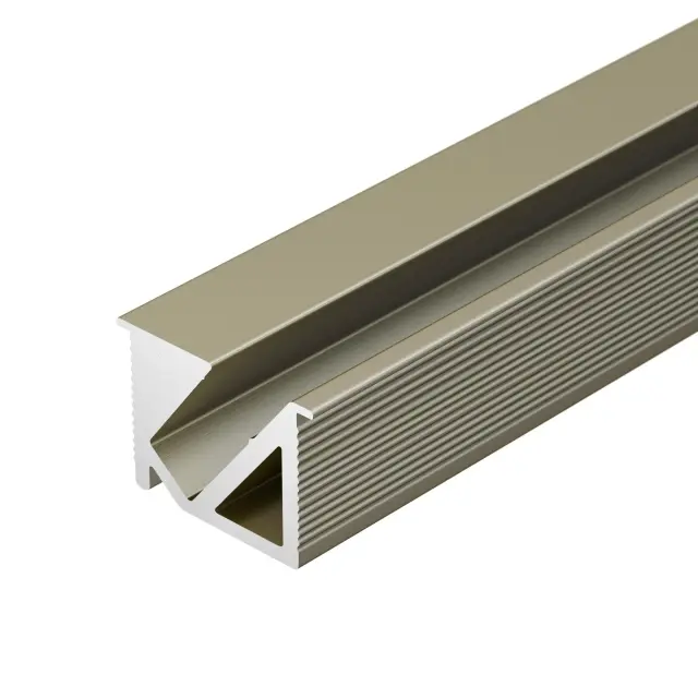 Профиль SL-BEVEL-H10-F14-2000 ANOD OLIVE GREY, ракурс 4