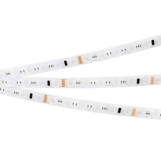 Светодиодная лента герметичная DMX-FLT-PS-S36-23mm 24V RGB-PX6 (20 W/m, IP67, 30deg, 5m), ракурс 4