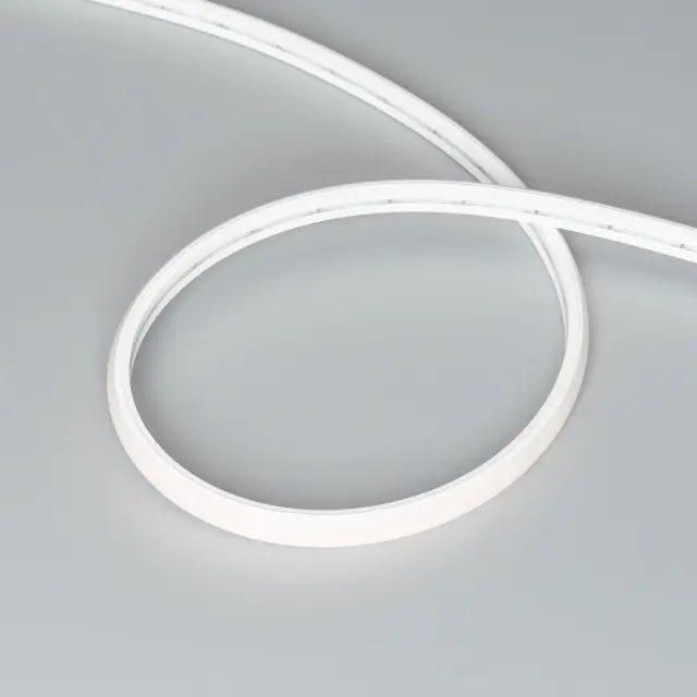 Гибкий неон MOONLIGHT-TOP-X320-11x7mm 24V Warm3000 (10 W/m, IP65, CSP, 5m, wire x2), ракурс 4