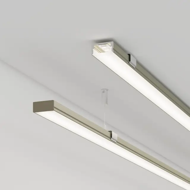 Профиль LINE-1708-2000 ANOD OLIVE GREY, ракурс 4