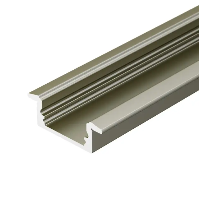 Профиль LINE-2308-F-2000 ANOD OLIVE GREY, ракурс 2