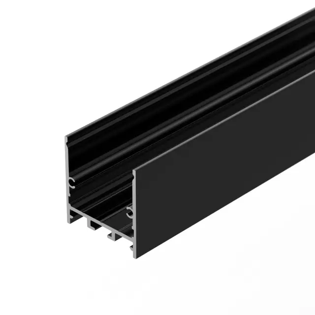 Профиль SL-LINE-3638-LW-2000 ANOD BLACK, ракурс 3