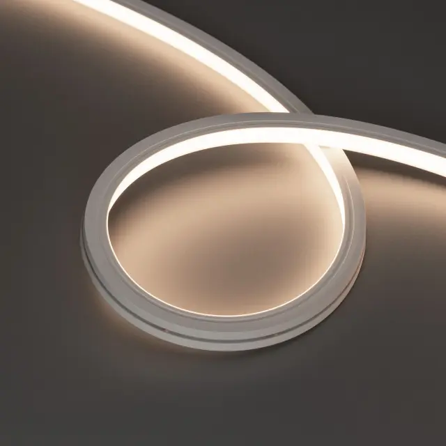 Гибкий неон MOONLIGHT-TOP-M252-13x12mm 24V White-MIX (12 W/m, IP67, 2216, 5m, Wire x1)
