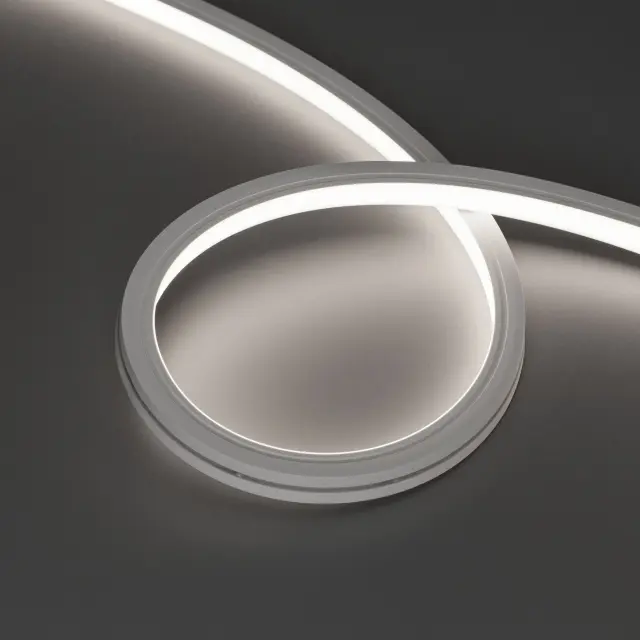 Гибкий неон MOONLIGHT-TOP-M252-13x12mm 24V White-MIX (12 W/m, IP67, 2216, 5m, Wire x1), ракурс 4