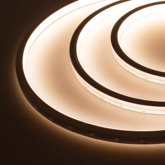 Гибкий неон MOONLIGHT-TOP-M252-13x12mm 24V White-MIX (12 W/m, IP67, 2216, 5m, Wire x1), ракурс 5