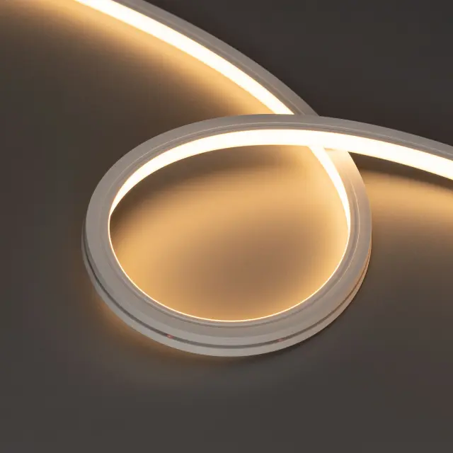 Гибкий неон MOONLIGHT-TOP-M252-13x12mm 24V White-MIX (12 W/m, IP67, 2216, 5m, Wire x1), ракурс 5