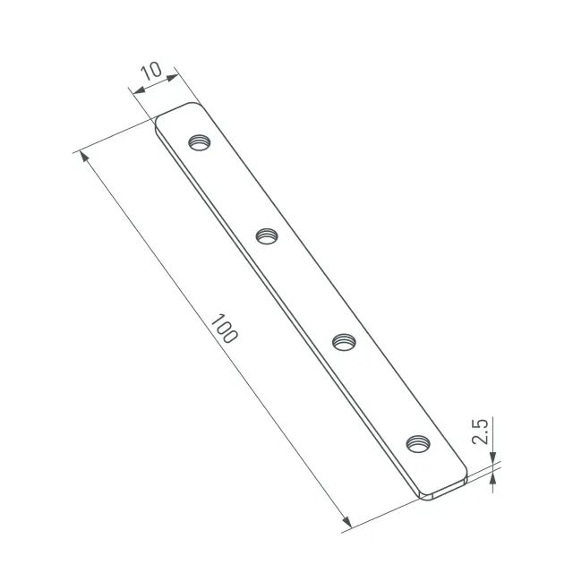 Соединитель профиля SL-LINE-3638-LW-180 Set, ракурс 2