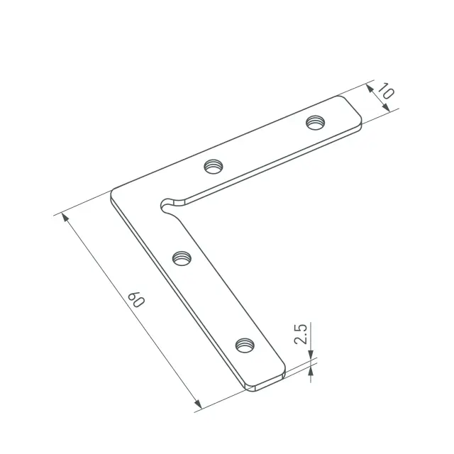 Соединитель профиля SL-LINE-3638-LW-90 Set, ракурс 2