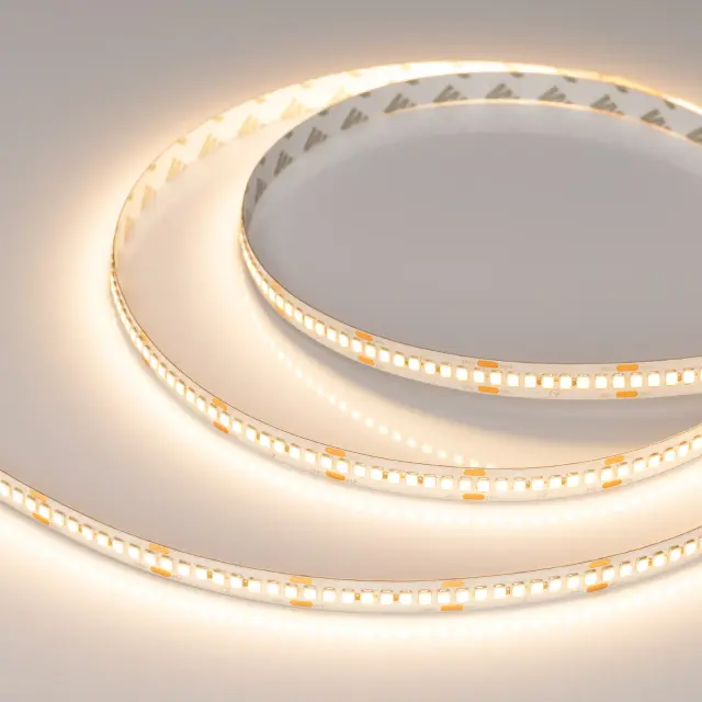 Светодиодная лента RT-A240-10mm 24V Warm2700 (22 W/m, IP20, 2835, 5m)