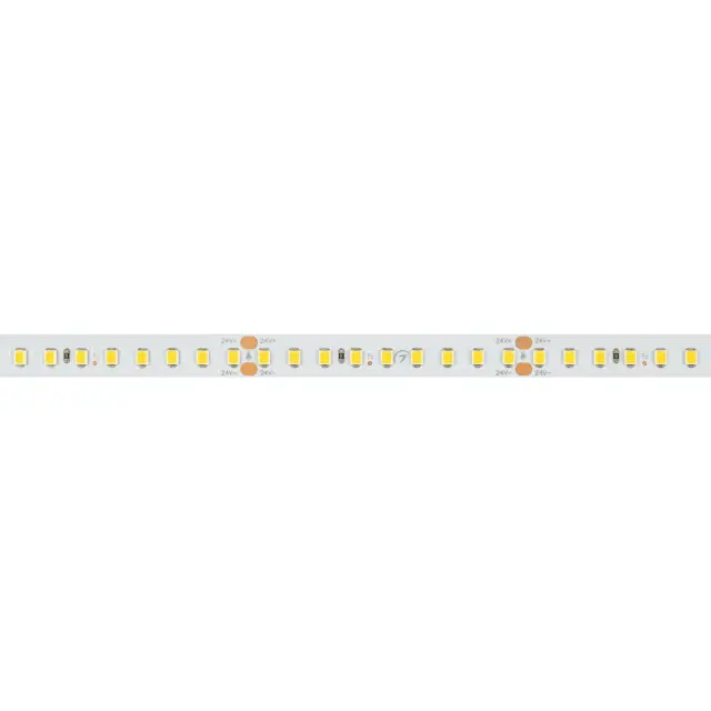 Светодиодная лента RT-A144-10mm 24V Warm2700 (7.7 W/m, IP20, 2835, 5m), ракурс 4