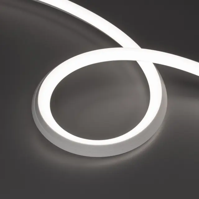 Гибкий неон MOONLIGHT-3D-A168-15x15mm 24V White6000 (7.2 W/m, IP67, 2835, 5m, wire x1)