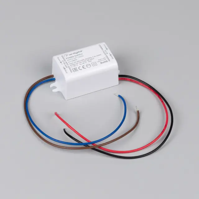 Блок питания ARPV-SP-12006 (12V, 0.5A, 6W), ракурс 2