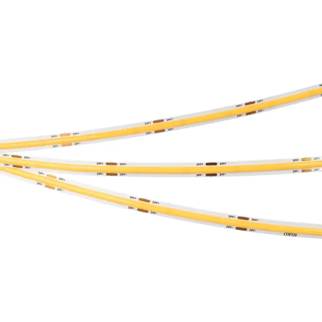 Светодиодная лента COB-X320-8mm 24V Day4000 (8 W/m, IP20, 5m)