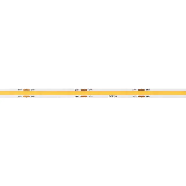 Светодиодная лента COB-X320-8mm 24V Day4000 (8 W/m, IP20, 5m), ракурс 5