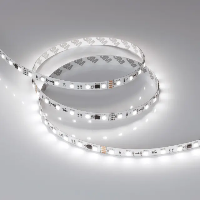 Светодиодная лента SPI-B60-10mm 24V White6000-PX6-RAM (15 W/m, IP20, 5060, 5m), ракурс 5