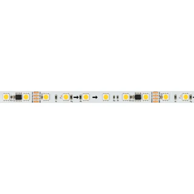 Светодиодная лента SPI-B60-10mm 24V Warm2700-PX6-RAM (15 W/m, IP20, 5060, 5m), ракурс 3