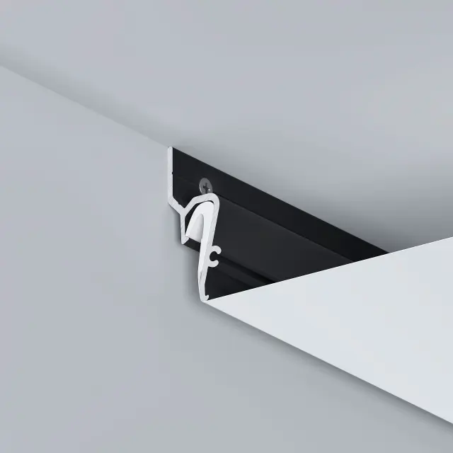 Профиль STRETCH-SHADOW-TECH-2000 BLACK (A2-DELTA), ракурс 4