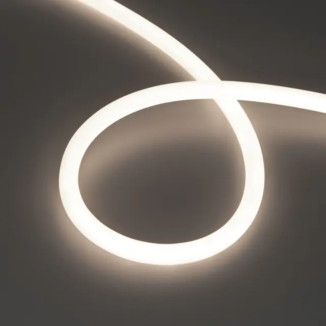 Гибкий неон MOONLIGHT-TOP-M560-D13mm 24V Day4000 360deg (8.6 W/m, IP65, 5m, wire x1)
