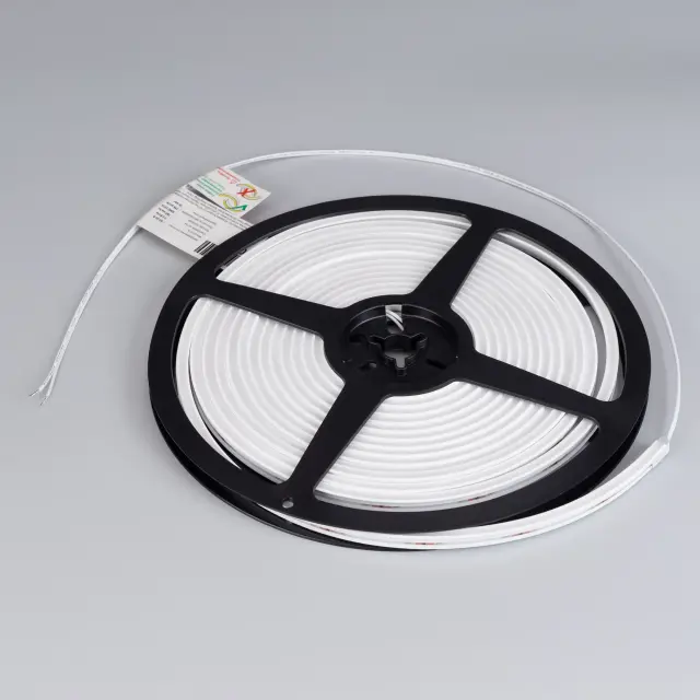 Гибкий неон MOONLIGHT-SIDE-T-M196-03x06mm 24V Warm3000 (7.2 W/m, IP54, 2216, 5m, wire x2), ракурс 4