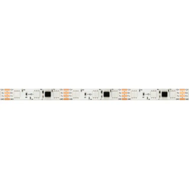 Светодиодная лента герметичная SPI-SE-B60-10mm 12V RGB-PX3-BPT (12 W/m, IP65, 5060, 5m), ракурс 4