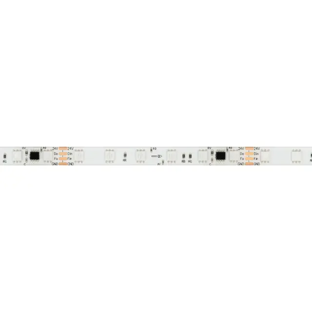Светодиодная лента герметичная SPI-SE-B60-10mm 24V RGB-PX6-BPT (12 W/m, IP65, 5060, 5m), ракурс 3
