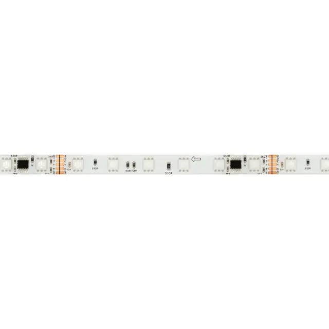 Светодиодная лента герметичная DMX-SE-B60-10mm 24V RGB-PX6 (14 W/m, IP65, 5m), ракурс 4