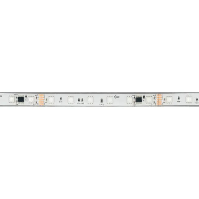 Светодиодная лента герметичная DMX-PFS-B60-12mm 24V RGB-PX6 (14 W/m, IP68, 5060, 5m), ракурс 3