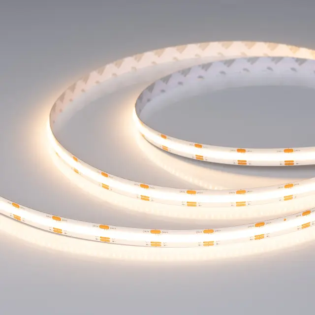Светодиодная лента CSP-X640-10mm 24V White-MIX (23 W/m, IP20, 5m), ракурс 2