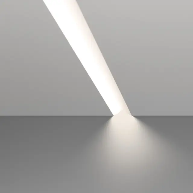 Профиль FANTOM-W45-BEVEL-2000 WHITE, ракурс 2
