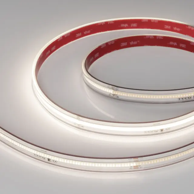 Светодиодная лента герметичная SPI-COB-PS-X378-14mm 24V Day4000-PX63-BPT (7 W/m, IP67, 5m)