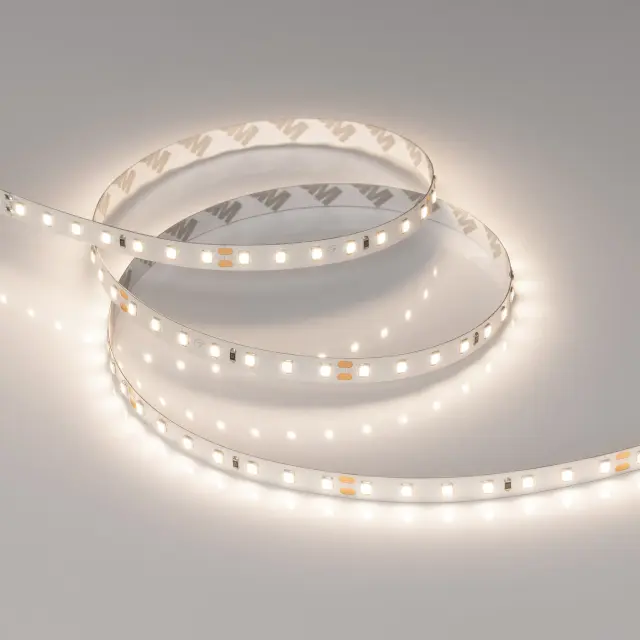 Светодиодная лента UL-A98-8mm 24V Day4000 (10 W/m, IP20, 2835, 5m), ракурс 2