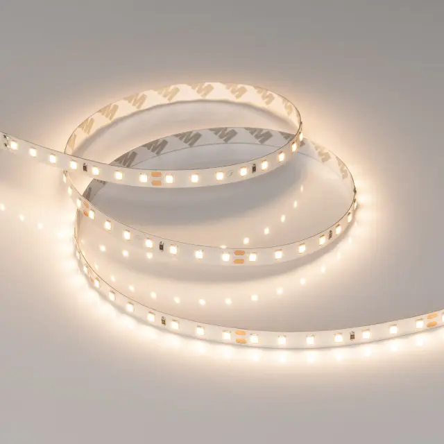 Светодиодная лента UL-A98-8mm 24V Warm3000 (10 W/m, IP20, 2835, 5m), ракурс 4