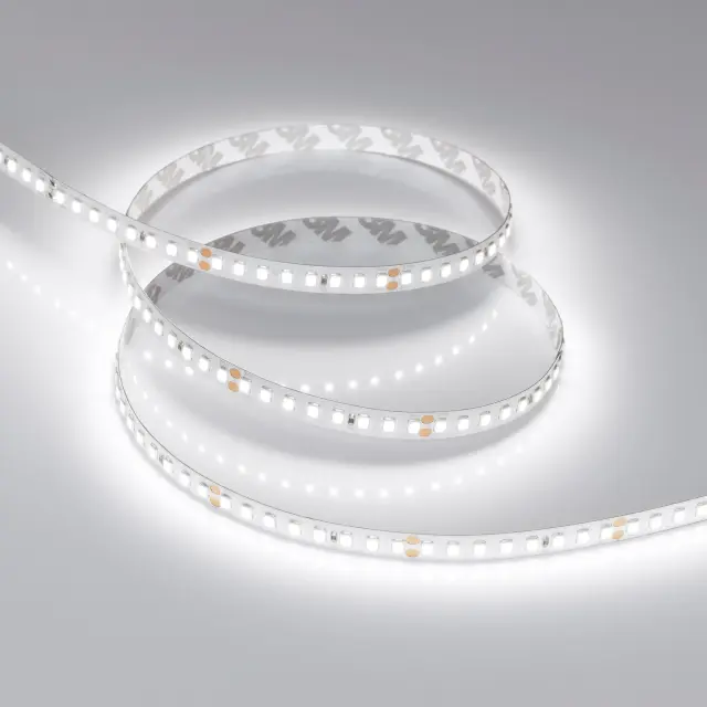 Светодиодная лента UL-A160-8mm 24V White6000 (12 W/m, IP20, 2835, 5m), ракурс 3