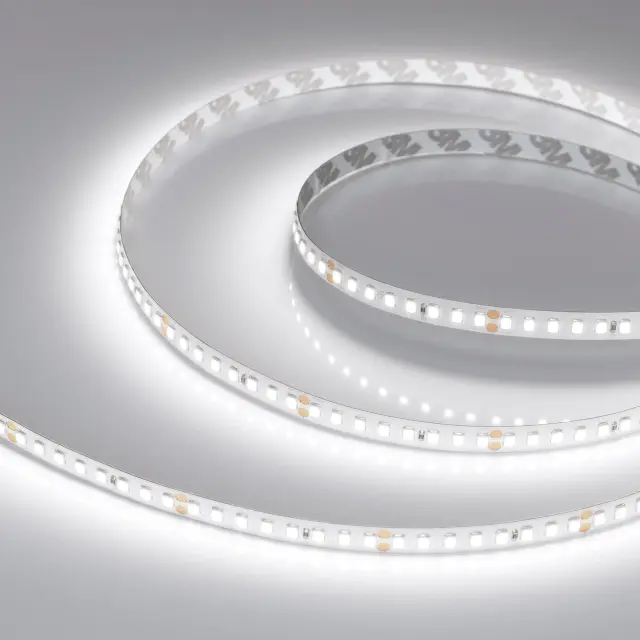 Светодиодная лента UL-A160-8mm 24V White6000 (12 W/m, IP20, 2835, 5m), ракурс 4