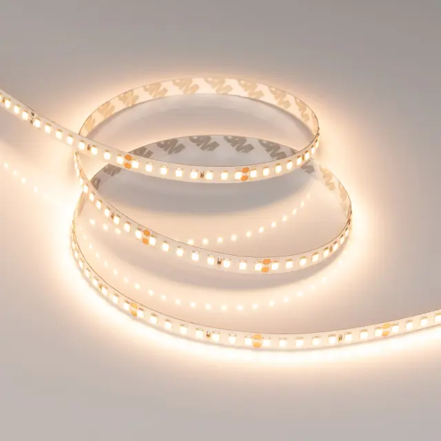 Светодиодная лента UL-A160-8mm 24V Warm2700 (12 W/m, IP20, 2835, 5m), ракурс 4