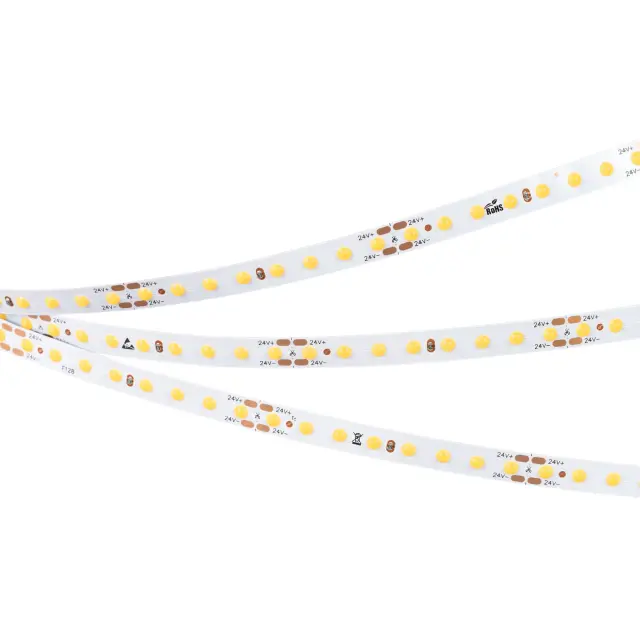 Светодиодная лента DOT-X128-8mm 24V White6000 (11 W/m, IP20, 5m), ракурс 2
